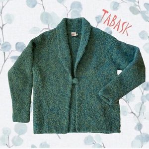 Alpaca wool cardigan